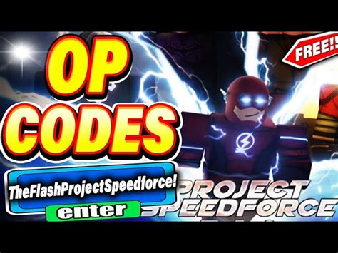 Roblox The Flash: Project Speedforce Codes (July 2023) - Pro 