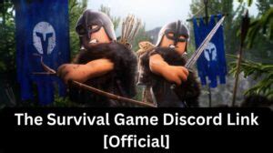 Roblox The Survival Game Discord Link [OFFICIAL] (June 2023 