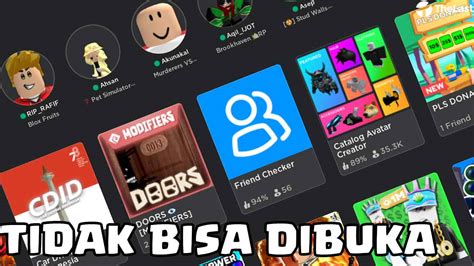 Roblox Tidak Bisa Dibuka