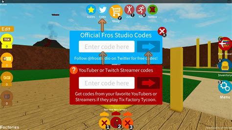 Roblox Tix Factory Tycoon Codes (June 2023) | Roblox Den