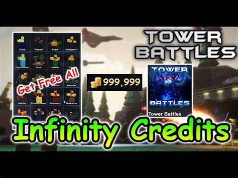 Roblox Tower Battles Script - Infinity Credits 2022 - YouTube