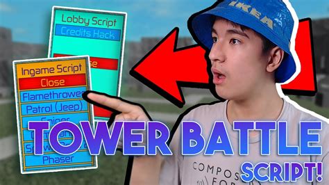 Roblox Tower Battles Script GUI Exploit! (2023) - YouTube