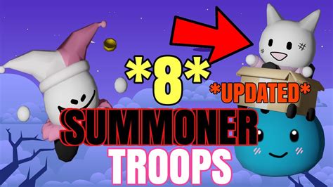 Roblox Tower Heroes Summoner Troops ONLY Challenge!, roblox 