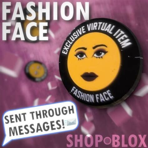 Roblox Toy Code Celebrity Series MISS SHU FASHION FACE 