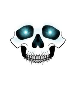 Roblox Toy Code Cyanskeleface Blue Glowing Eyes Avatar Face 