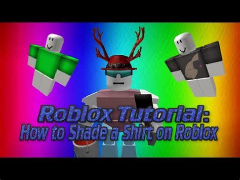 Roblox Tutorial: How to Shade a Shirt on Roblox - YouTube