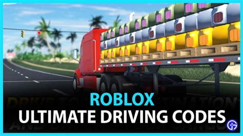 Roblox Ultimate Driving Codes (June 2023) - Gamer Tweak
