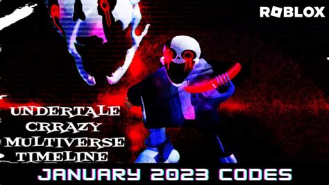 Roblox Undertale Crazy Multiverse Timeline Codes (July 2023 