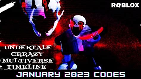 Roblox Undertale Crazy Multiverse Timeline Codes (June 2023 
