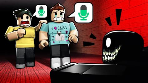 Roblox VOICE CHAT Horror Game - YouTube