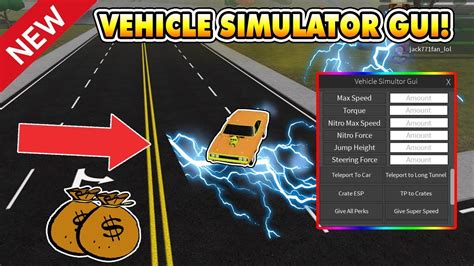 Roblox Vehicle Simulator Speed GUI - Pastebin.com