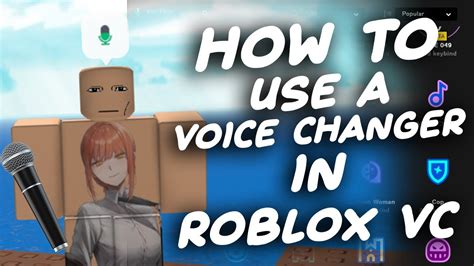 Roblox Voice Chat Voice Changer. Have fun in Roblox VC with 