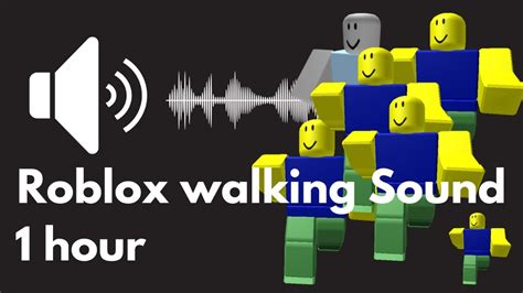 Roblox Walking Sound Effect - YouTube