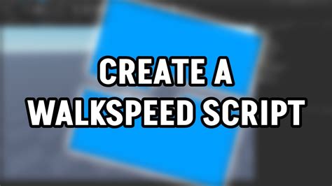 Roblox Walkspeed Script Source Code