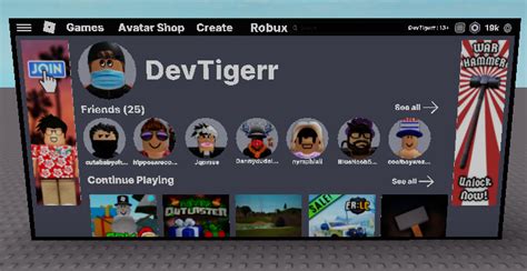 Roblox Website: Home screen (Part 1) - Creations Feedback 