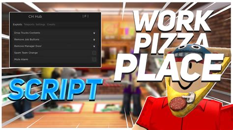 Roblox Work at a Pizza Place Script - Spam Everything (2023)
