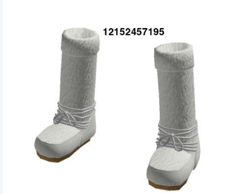 Roblox Y2K White Moon Boots in 2023 | Roblox, Roblox codes, Vibe 