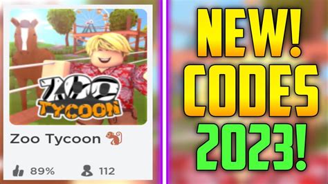 Roblox Zoo Tycoon Codes (June 2023) | Roblox Den