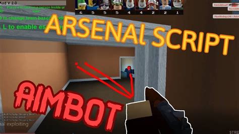 Roblox arsenal aimbot script 2020