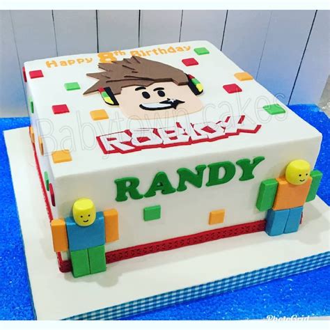Roblox birthday cake