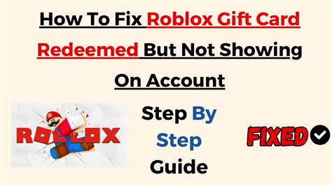 Roblox Card Code Not Redeemed (Free Roblox Code) - Youtube
