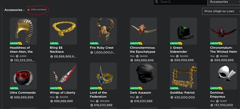 Roblox catalog price filter is broken - Website Bugs - DevForum 