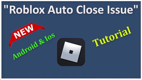 Roblox closing automatically as soon as i open the program and it 
