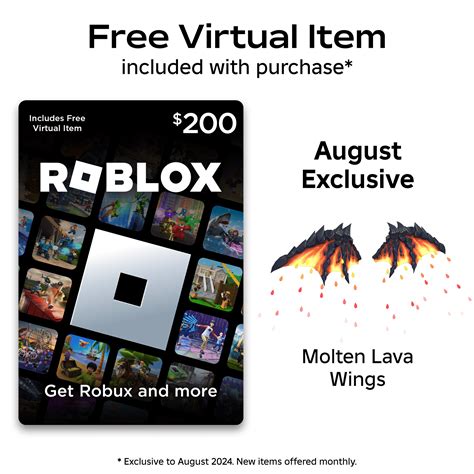 Roblox eGift Card - $200
