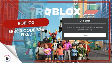 Roblox error code 525 explained - how to fix it - Voxel Smash
