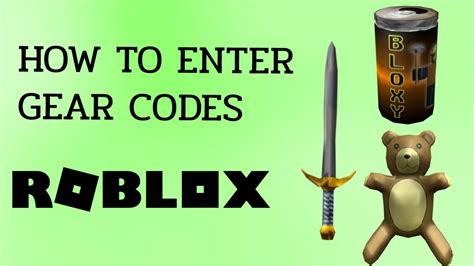 Roblox gear codes - YouTube