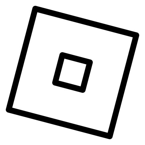 Roblox icon in Cute Outline Style
