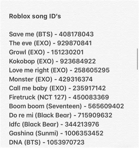 Roblox id code | Love songs, Roblox, Coding