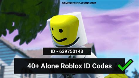 Roblox id codes