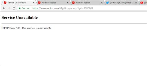 Roblox is down HTTP error 503 - Website Bugs - Developer Forum 
