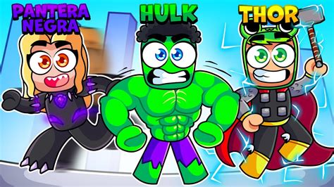 Roblox mais temos poderes da MARVEL - YouTube