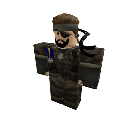 Roblox on Twitter: \"Solid Snake Modeling 