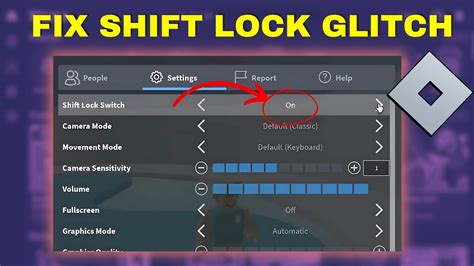 Roblox shift lock glitch - Microsoft Community