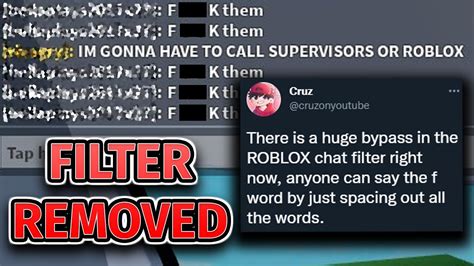 Roblox swear filter broke｜TikTok Search