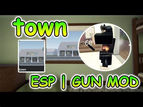 Roblox town Script - GUN MOD | ESP 2022 - YouTube