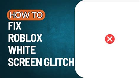 Roblox white screen fix - YouTube