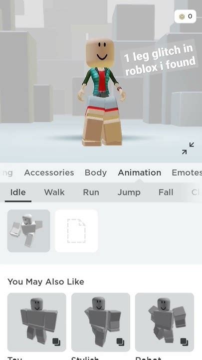 Roblox-How to get one leg glitch - YouTube