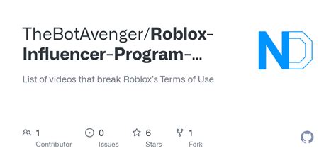Roblox-Influencer-Program-Unethical-Videos/report.md at master