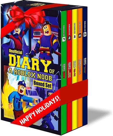 Robloxia Kid Diary of a Roblox Noob: Boxed Set 1-5  - Amazon.com