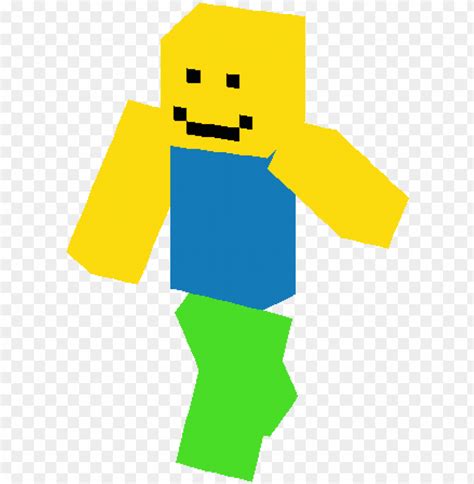 Robloxnoob - Minecraft Roblox Noob Skin PNG Image | Transparent 
