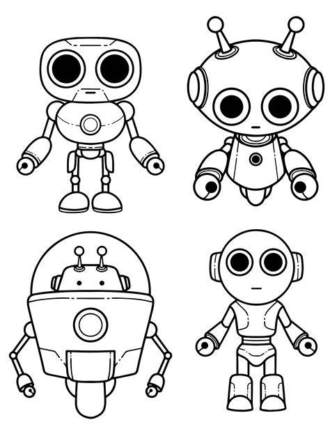 Robot Coloring Pages