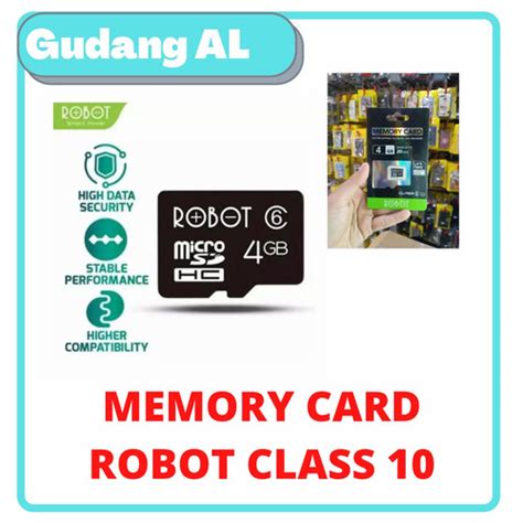 Robot Memory Micro SD Kelas 10