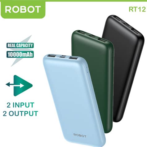 Robot RT12 PowerBank dengan desain compact