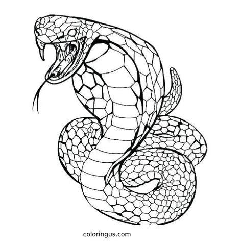 Robot Snake Coloring Pages