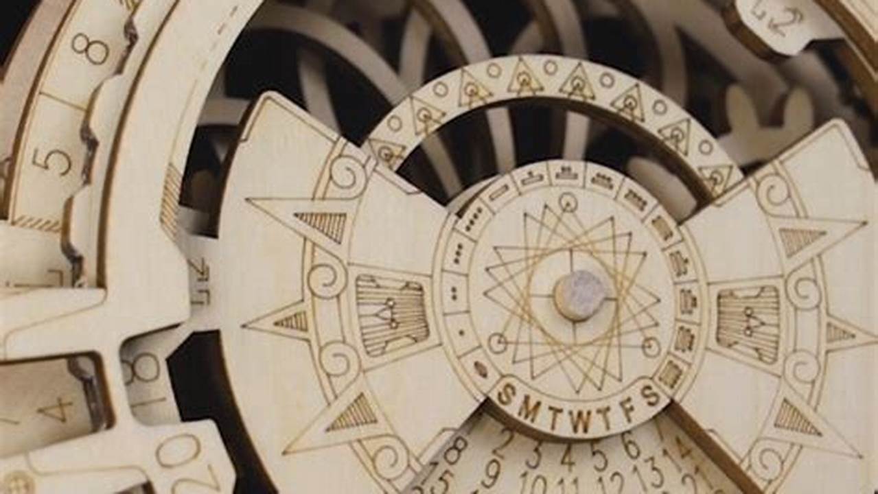 Robotime Perpetual Calendar