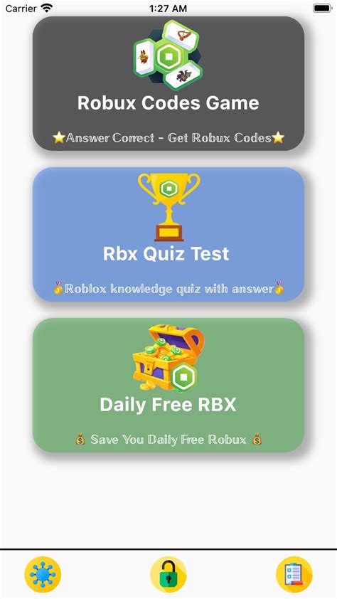 Robux Codes Gold Cards Quiz on the App Store
